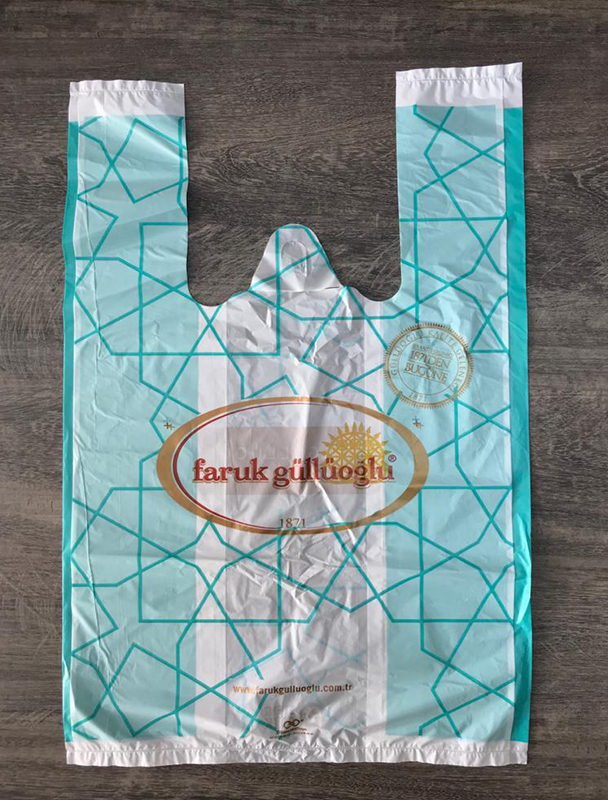 18x40 Baskılı Baklava Poşeti