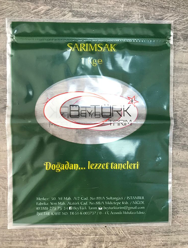 20x25 Kilitli Bakliyat Poşeti