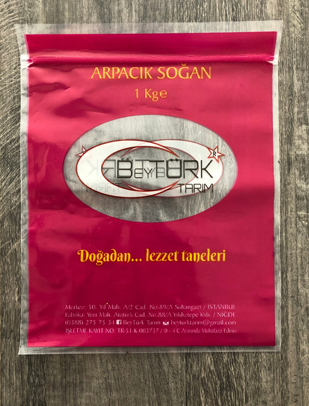 Baskılı Kilitli Gıda Poşeti
