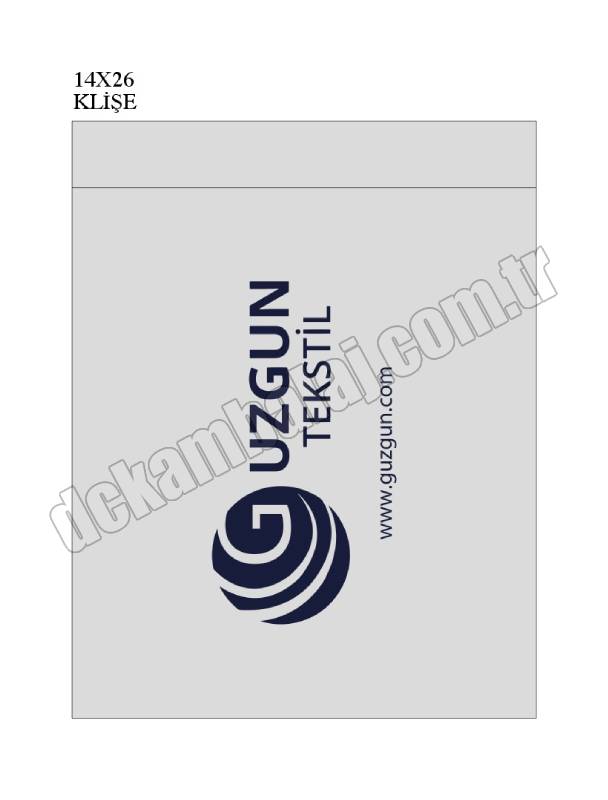 14x26 Baskılı Kargo Poşeti