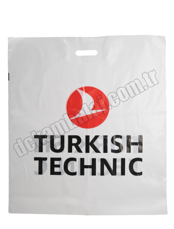 Logo Baskı El Geçmeli Baskılı Poşet