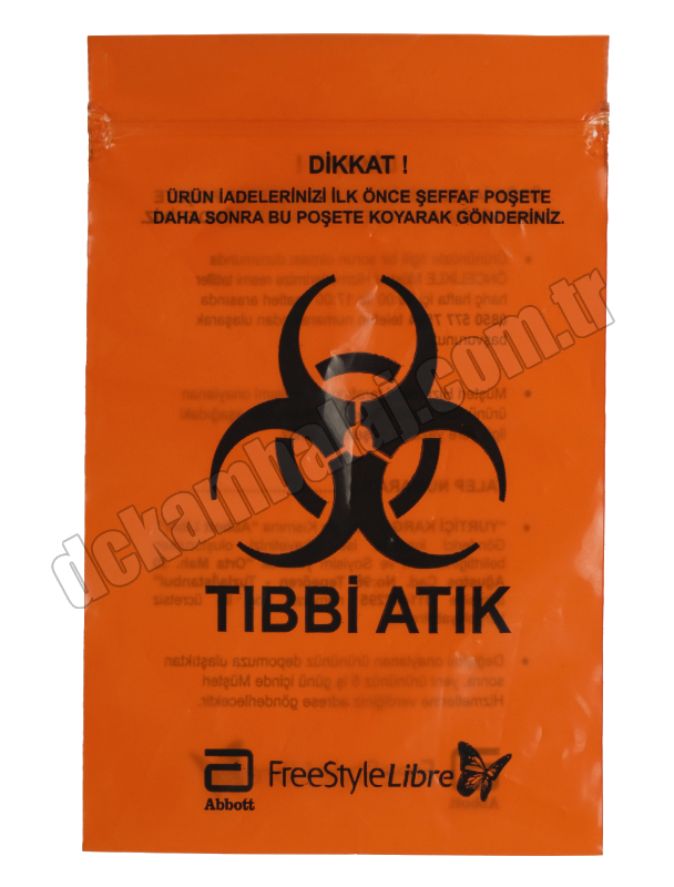 Yapışkanlı Kilitli Baskılı Poşet